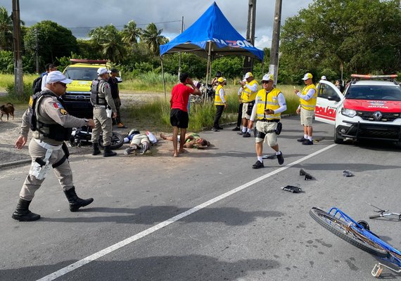 Ronda no Bairro reforça apoio em ocorrências de trânsito no fim de semana em Maceió