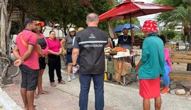Ambulantes e barraqueiros do Mirante São Gonçalo passam por ordenamento