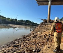 Ponte de R$ 36 milhões desaba e deixa quatro feridos