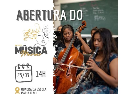 Taquarana terá a primeira orquestra sinfônica exclusivamente feminina de Alagoas