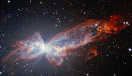 Telescópio Gemini Sul revela nova imagem da 'Nebulosa Borboleta'