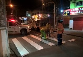Começa a funcionar nova sinalização na Feirinha do Tabuleiro