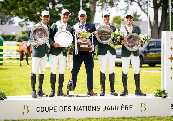 Hipismo: Brasil vence etapa francesa da Copa das Nações de saltos