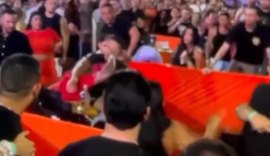 Show do cantor Neiff termina em confusão em Maceió