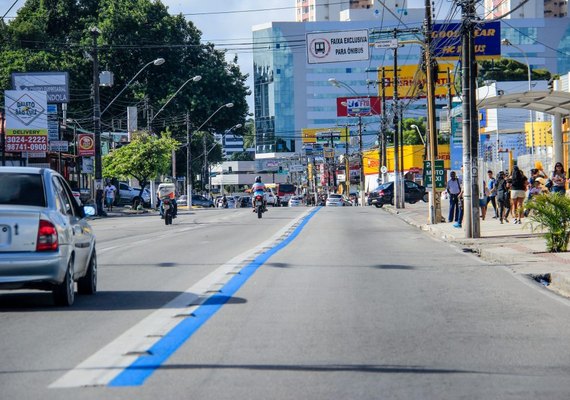 Prefeitura inicia revitalização da Faixa Azul na parte alta