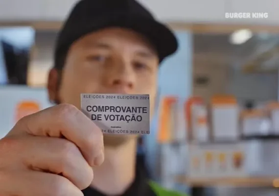 Burger King oferecerá batata frita grátis para quem votar no domingo