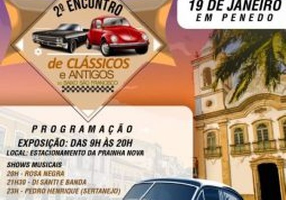 2º Encontro de clássicos e antigos neste sábado (19)