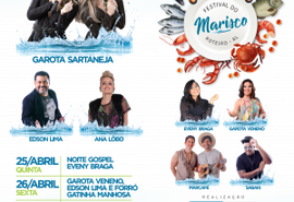 Roteiro realiza o Festival do Marisco 2019