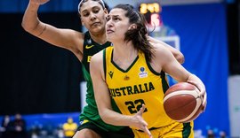 Basquete feminino é superado pela Austrália na estreia no Pré-Mundial