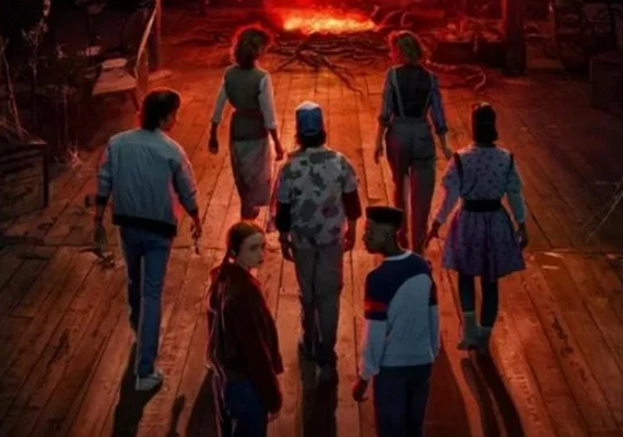 Stranger Things 4 tem melhor audiência na Netflix desde Round 6