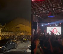 Vídeo: Maceió comemora condenação de Bolsonaro com festa lotada