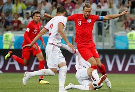 Kane marca duas vezes e garante vitória da Inglaterra sobre a Tunísia