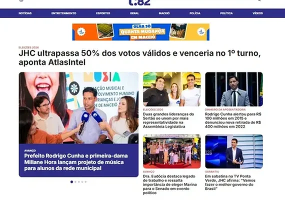 Ataque a jornalista circula em sites com anúncios da Prefeitura de Maceió