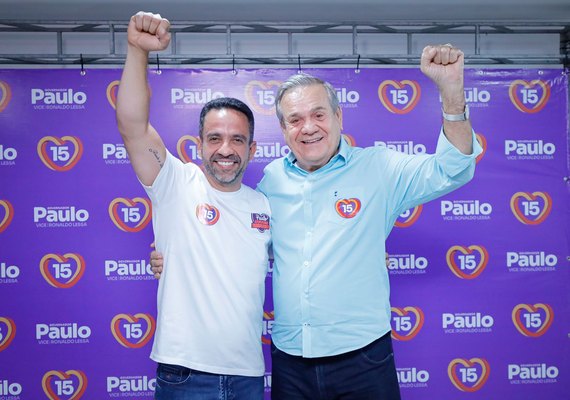 Votos consolidados: Ipec projeta vitória de Paulo Dantas para o governo de AL