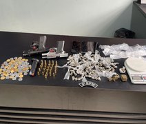 PM-AL apreende 25 armas e 12 quilos de drogas em uma semana