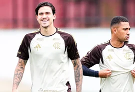 Pedro e Samuel Lino voltam da Seleção e reforçam treino do Flamengo