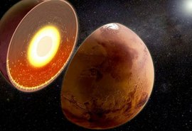 Descoberta revela manto mais quente no hemisfério sul de Marte