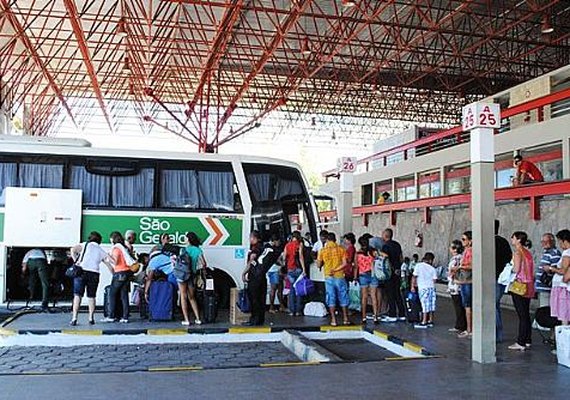 Mais de 4 mil pessoas circulam pelo Terminal Rodoviário de Maceió