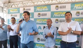 Nova Maceió: prefeito inaugura via de acesso ao Maceió I