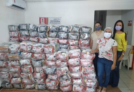 Entidades socioassistenciais de Maceió recebem cestas nutricionais
