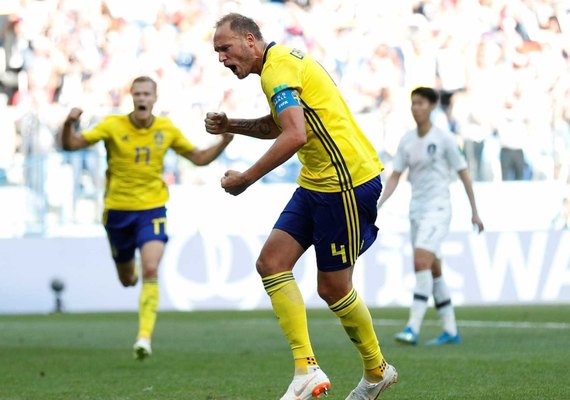 Com ajuda do VAR, Suécia vence a Coreia do Sul pelo Grupo F
