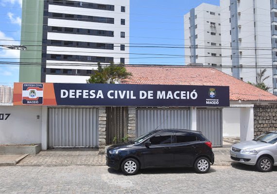 Defesa Civil de Maceió passa a funcionar por 24 horas durante os 7 dias da semana