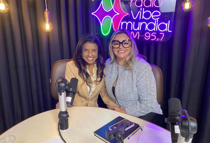 Vandinha Lopes e Alessandra Astolphi estreiam programa na Rádio Vibe Mundial