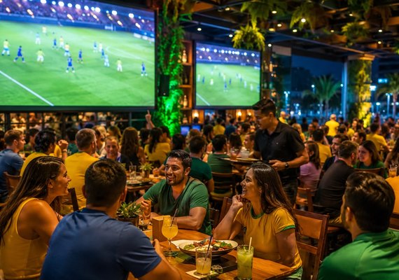 Copa do Mundo deve impulsionar faturamento de bares e restaurantes em até 30% em Alagoas