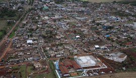 Paraná decreta calamidade pública após tornado destruir cidade