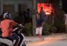 Brincadeira de criança termina em incêndio de residência em São José da Laje