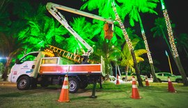 Iluminação de Natal está atrasada devido a  furto de cabos e adornos