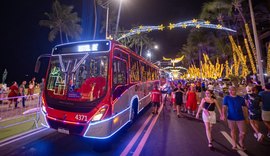 Passeios gratuitos em ônibus natalinos começam neste sábado (7)