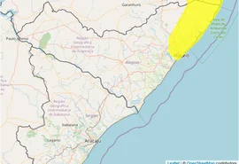 Inmet mantém alerta de chuvas intensas para Maceió e mais 25 municípios de AL; confira a lista