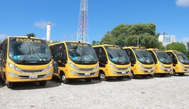 75 novos ônibus escolares integram frota alagoana nas próximas semanas; outros 125 até dezembro