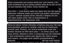 Polícia investiga ameaças contra deputada federal de 21 anos