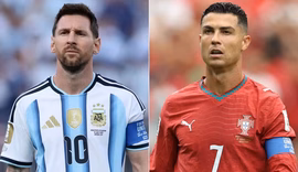 Cristiano Ronaldo presta condolências a Messi após morte do pai do argentino