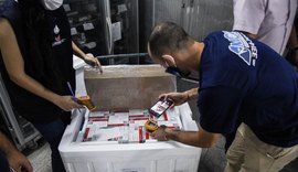 AL recebe 88.200 doses da vacina contra a Covid-19