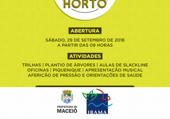 Confira a programação de abertura do Parque do Horto no sábado