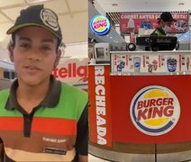 VÍDEO: funcionário do Burger King diz que urinou na roupa após ser proibido de ir ao banheiro