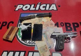 Homem é preso por porte ilegal de arma após atitude suspeita no Jaraguá