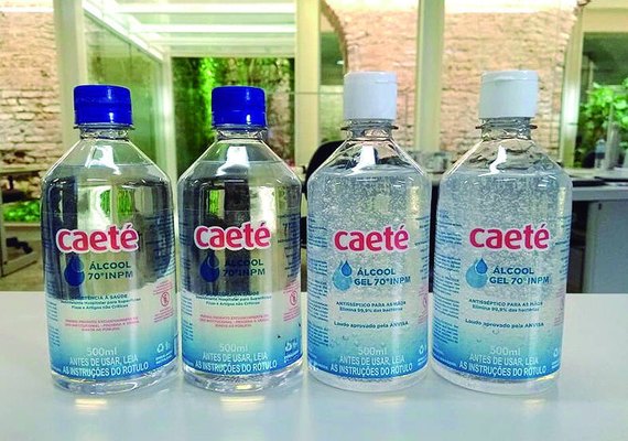 Usina Caeté passa a comercializar álcool 70