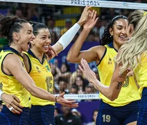 Brasil vence Japão no vôlei feminino e garante vaga nas quartas de final