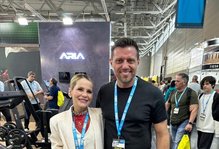Paula Baldini e Marccelo Tuccio participam da FIBO