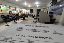 Sine Maceió oferta mais de 60 vagas de emprego nesta segunda-feira (10)