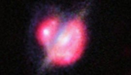 Astrônomos detectam colisão de duas galáxias