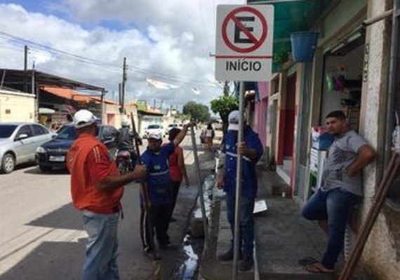 Pontos de táxis e mototáxi são revitalizados em Arapiraca