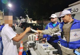 Dois homens são presos em flagrante durante Operação Lei Seca em Paripueira