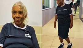 Aos 90 anos, idosa realiza sonho de aprender a escrever o nome