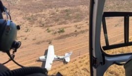 FAB intercepta avião da Bolívia e força pouso com tiro em MS
