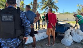 Suspeitos são presos pela Guarda Municipal por receptação de cabos no Jaraguá